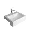 FERRUM - DONGIO - LAVATORIO SEMIENCASTRADO RECTANGULAR 1 AG
