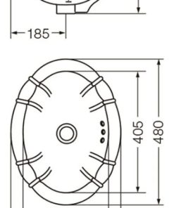 Alternative view of FERRUM - ARMONICA - BACHA OSIRIS SOBRE MESADA 480X370X190