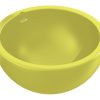 FERRUM - ARMÓNICA - BACHA DE APOYO PERSIS 35X16.4 AMARILLA