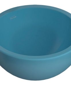 FERRUM - ARMÓNICA - BACHA DE APOYO PERSIS 35X16.4 CELESTE