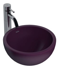 FERRUM - ARMÓNICA - BACHA DE APOYO PERSIS 35X16.4 GRANATE