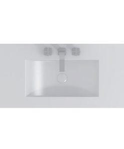 FERRUM - CADRIA - LAVATORIO CON MESADA PORCELANA 90CM 3AG