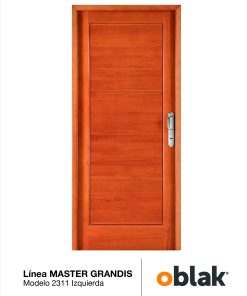 OBLAK - EUCA GRANDIS - PTA SIMPLE 2311 80X200X10 IZQ MM