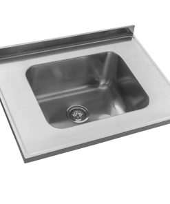 JOHNSON - MESADA ACERO INOX 304 - 80CM - PILETA LN50