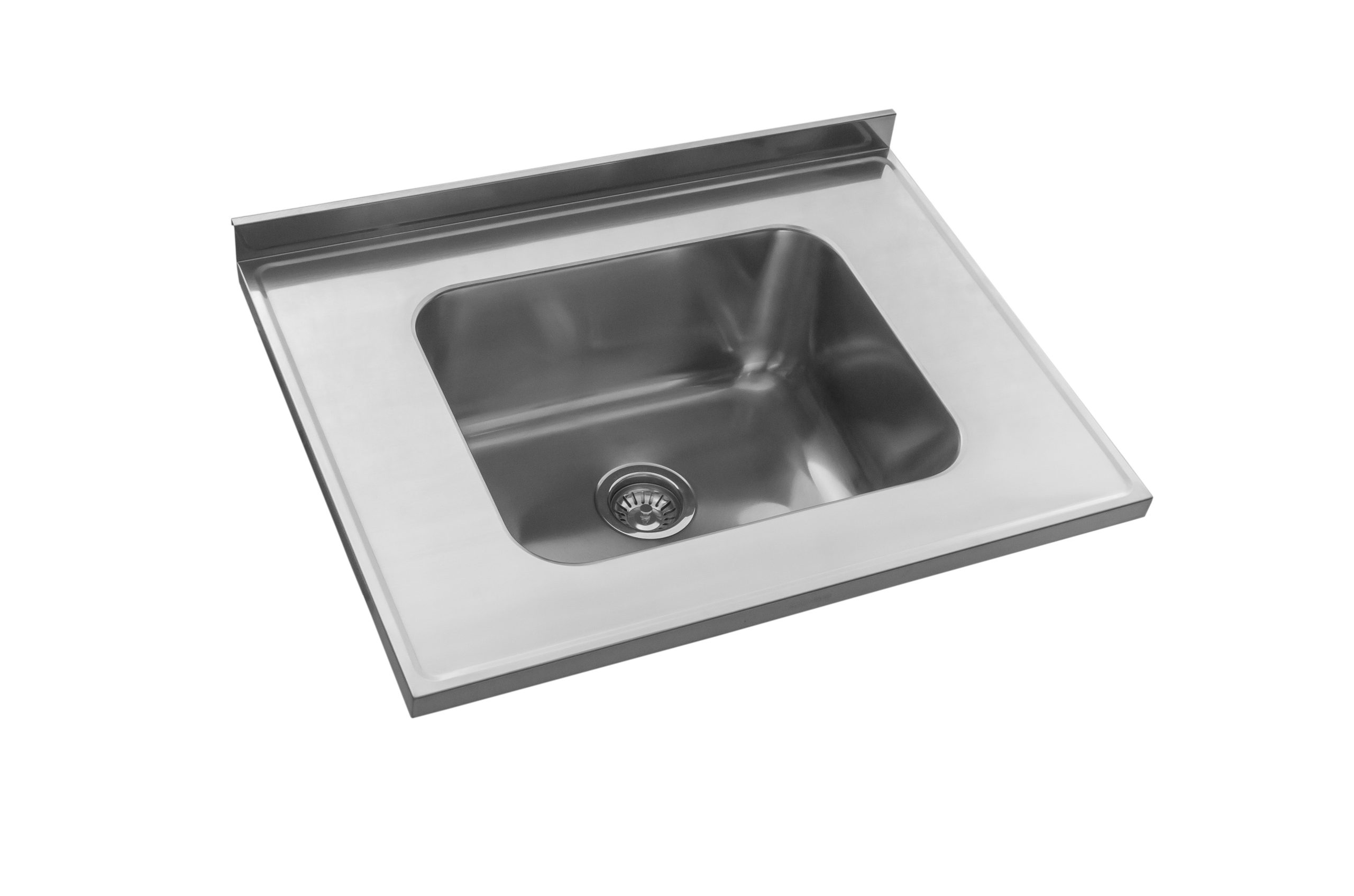 JOHNSON - MESADA ACERO INOX 304 - 80CM - PILETA LN50