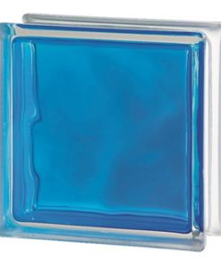 BON ART - LADRILLO DE VIDRIO NUBE AZUL 19X19X8