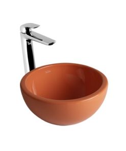 FERRUM - ARMÓNICA - BACHA DE APOYO PERSIS 35X16.4 NARANJA