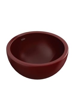 FERRUM - ARMÓNICA - BACHA DE APOYO PERSIS 35X16.4 ROJA