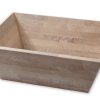 H&O - BACHA TRAVERTINO MARMOL PIRAMIDAL 40x31x14