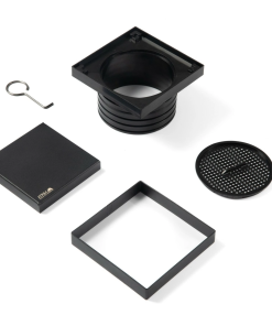 Alternative view of ATRIM - LAGOON - REJILLA P PIL D PATIO NEGRO MATE 12X12X7.4