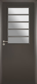 OBLAK - PRIMMA PLUS - PTA SIMPLE 1702 GRAFITO 80X10 IZQ 5V.H