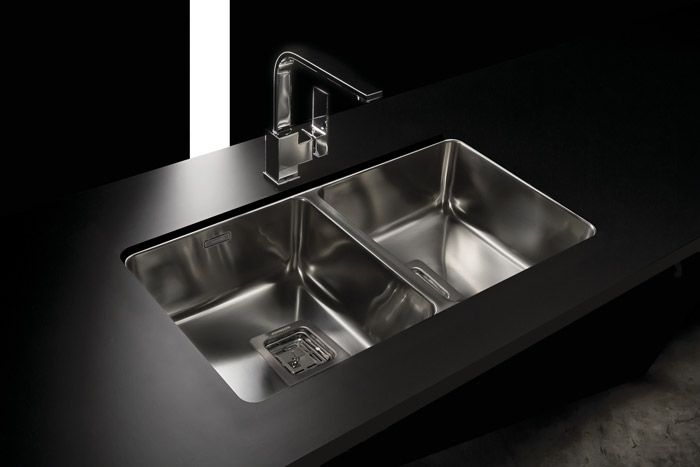 JOHNSON - PILETA DOBLE Q76 CR 70.8X37X17.5 - Imagen 2