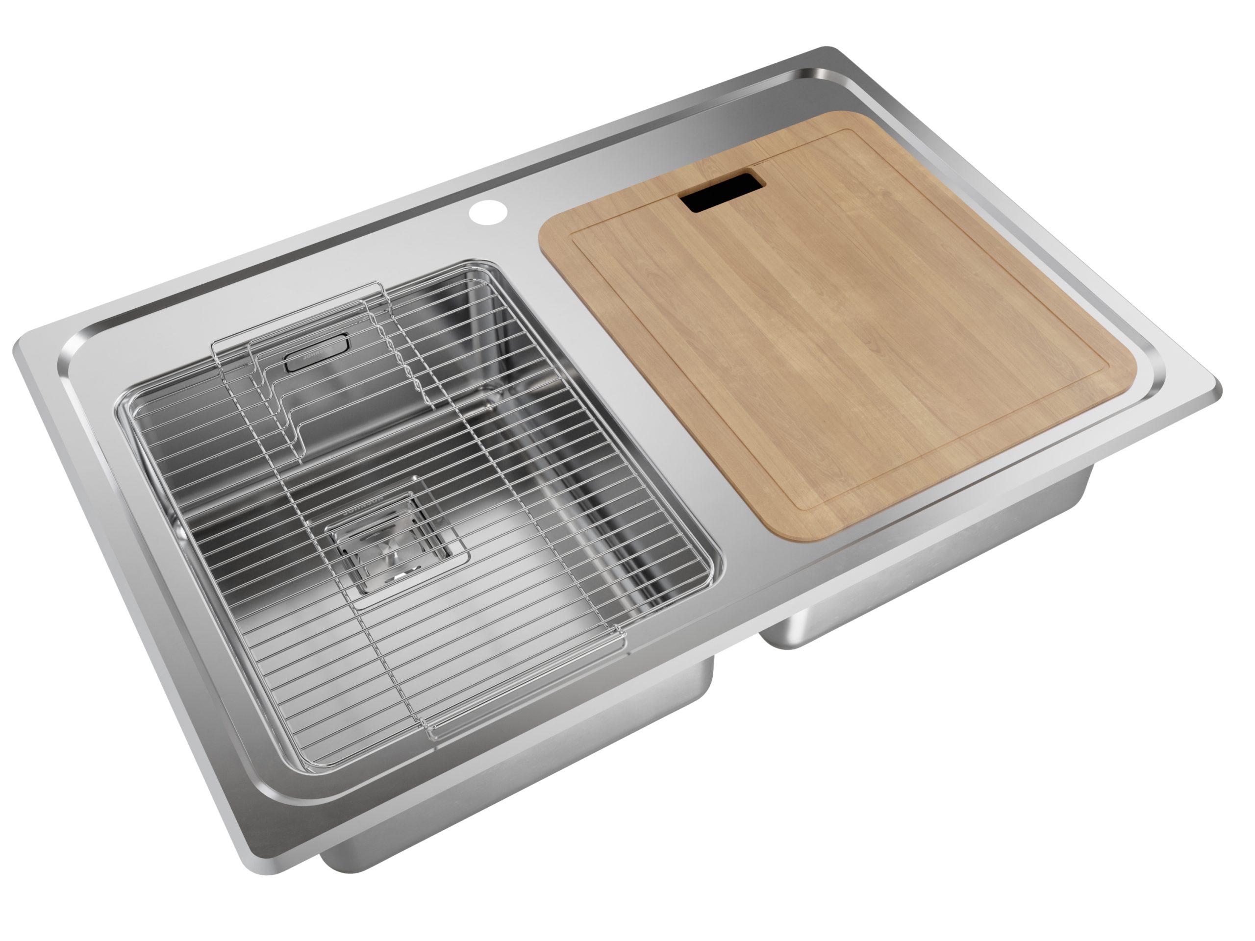 JOHNSON - PILETA DOBLE Q084 A 83.8X55.9X17.5 - Imagen 4
