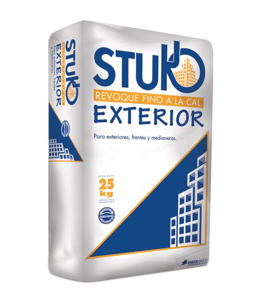 KLAUKOL - STUKO EXTERIOR REVOQUE FINO 25KG
