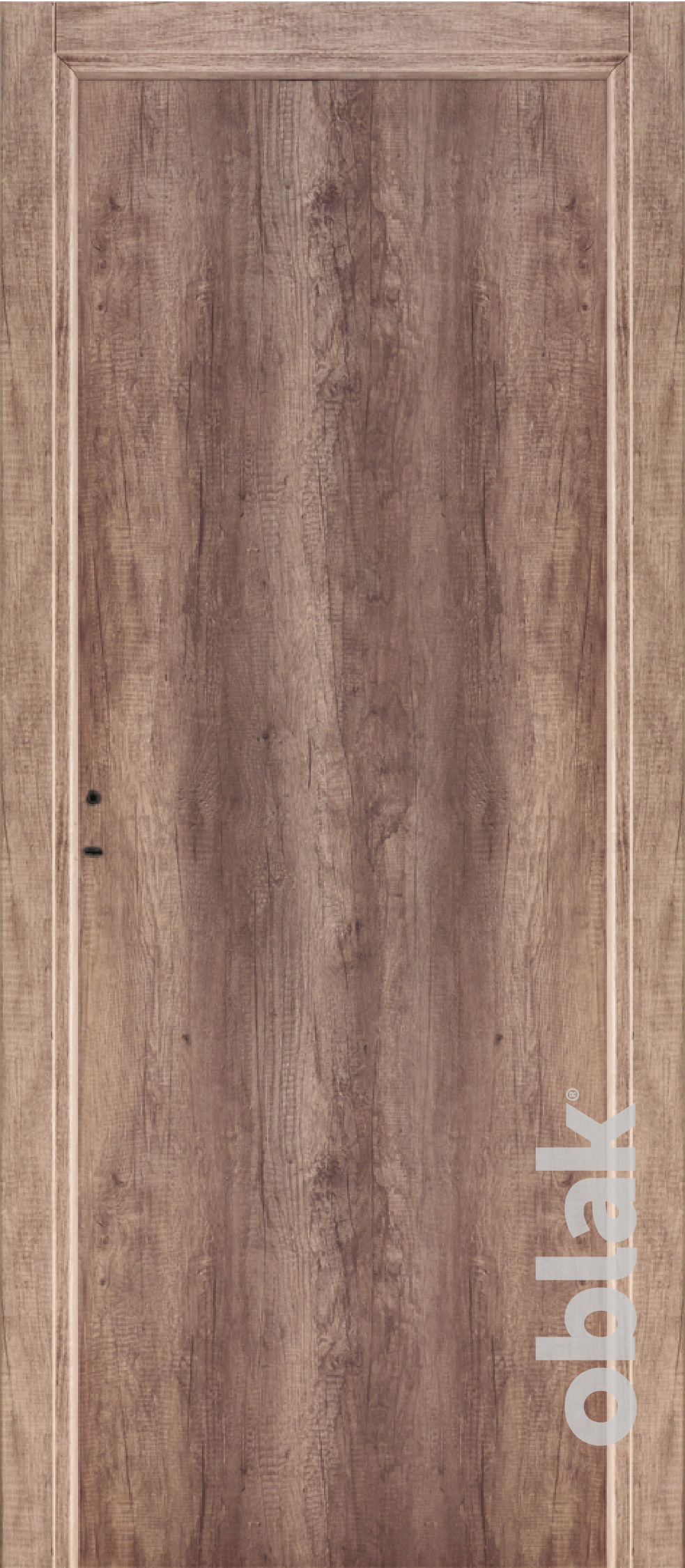 OBLAK - TEKSTURA - PTA. NOGAL 80X200X10 DER MM