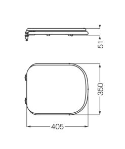 Alternative view of FERRUM - ASIENTO BARI POLIPROPILENO CON HERRAJES PLASTICOS