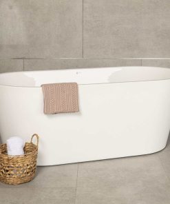 ZEDRA -  BAÑERA ACRILICA WAVE MARINE 160X75X58 CM