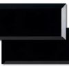 DYLAN - PRETO - NEGRO BISELADO BISOTE 10X21 (0.91)