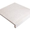 PATIO - BORDE P/ PISCINA ATERMICO BLANCO MINIMALISTA 54X49.5