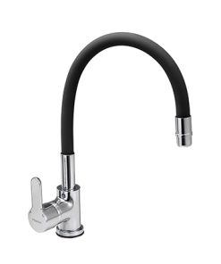 PIAZZA - EMBLEM - MONOCOMANDO COCINA FLEXIBLE NEGRO 10016NE