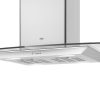 TST - CAMPANA  ISLA TAMEL 90-3V-CR-CM CRISTAL RECTO