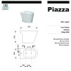 PIAZZA - ABRUZZO - BIDET 1 AGUJERO