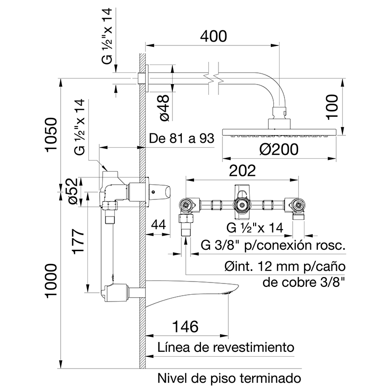 FV - EPUYEN -JUEGO PARA BAÑERA/DUCHA C/ TRANSFERENCIA 103/L2 - Imagen 2