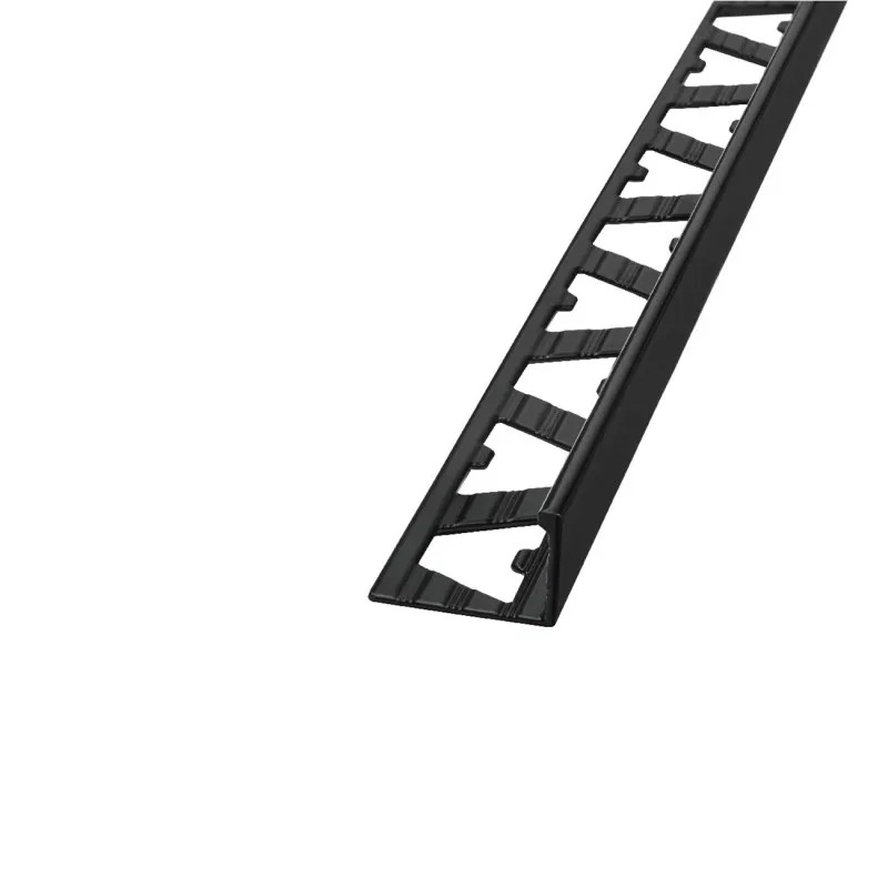 ATRIM - VARILLA NEGRA EN L ALUMINIO 10MM (2.50)