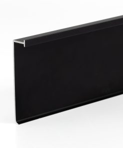 ATRIM - LUMIERE - ZOCALO SHADOW 70 MM X 2.5M NEGRO MATE