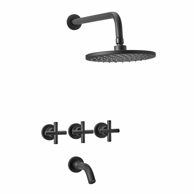 PEIRANO - BLACK VELVET PLUS - DUCHA DE EMBUTIR C TRANS