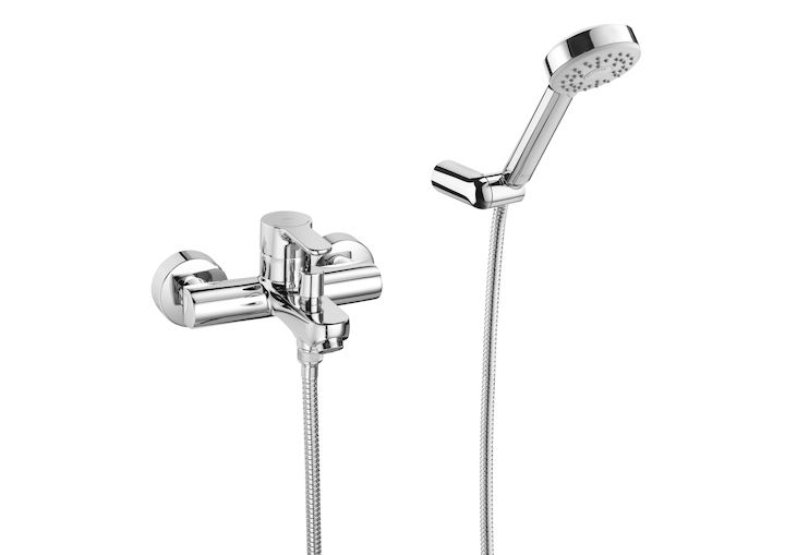 ROCA - L20 - MONOCOMANDO PARA BAÑERA/DUCHA EXTERIOR CROMADO
