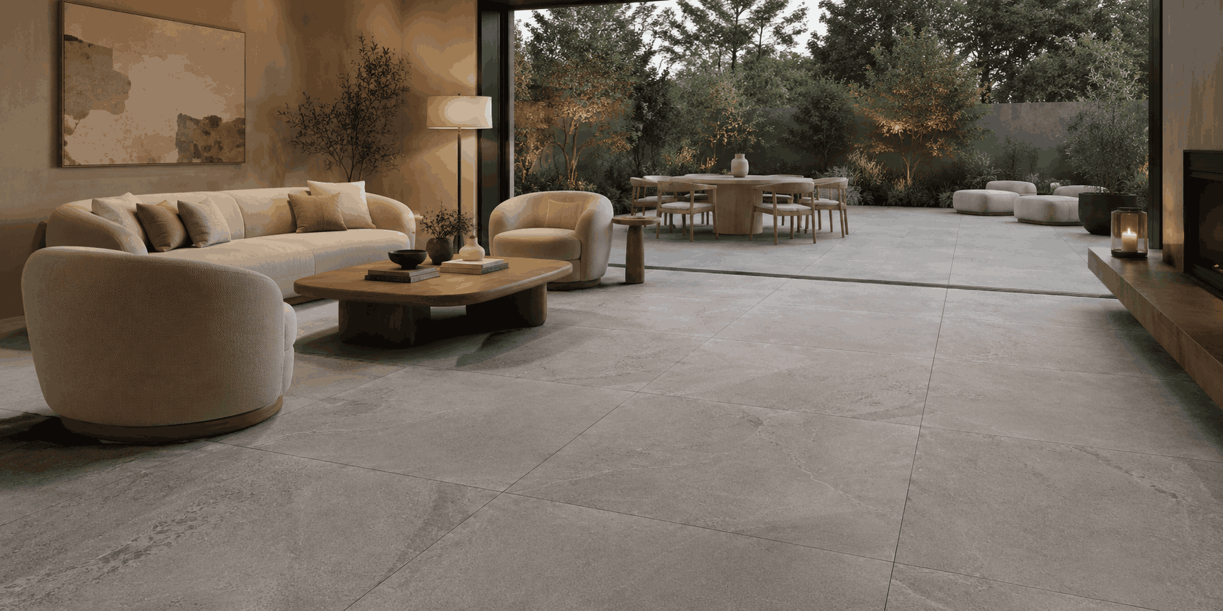 CERRO NEGRO - PORCELANATO ARDOSIA GRIS 1° 64X64 (2.87) - Imagen 2