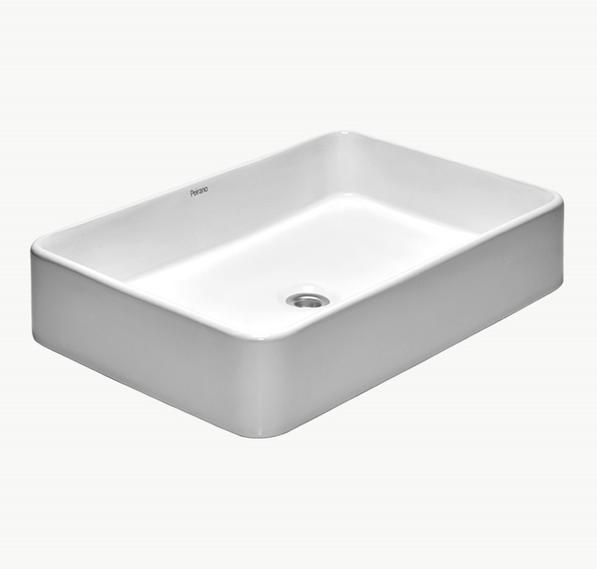 PEIRANO - BACHA DE APOYAR RECTANGULAR 610X410X115
