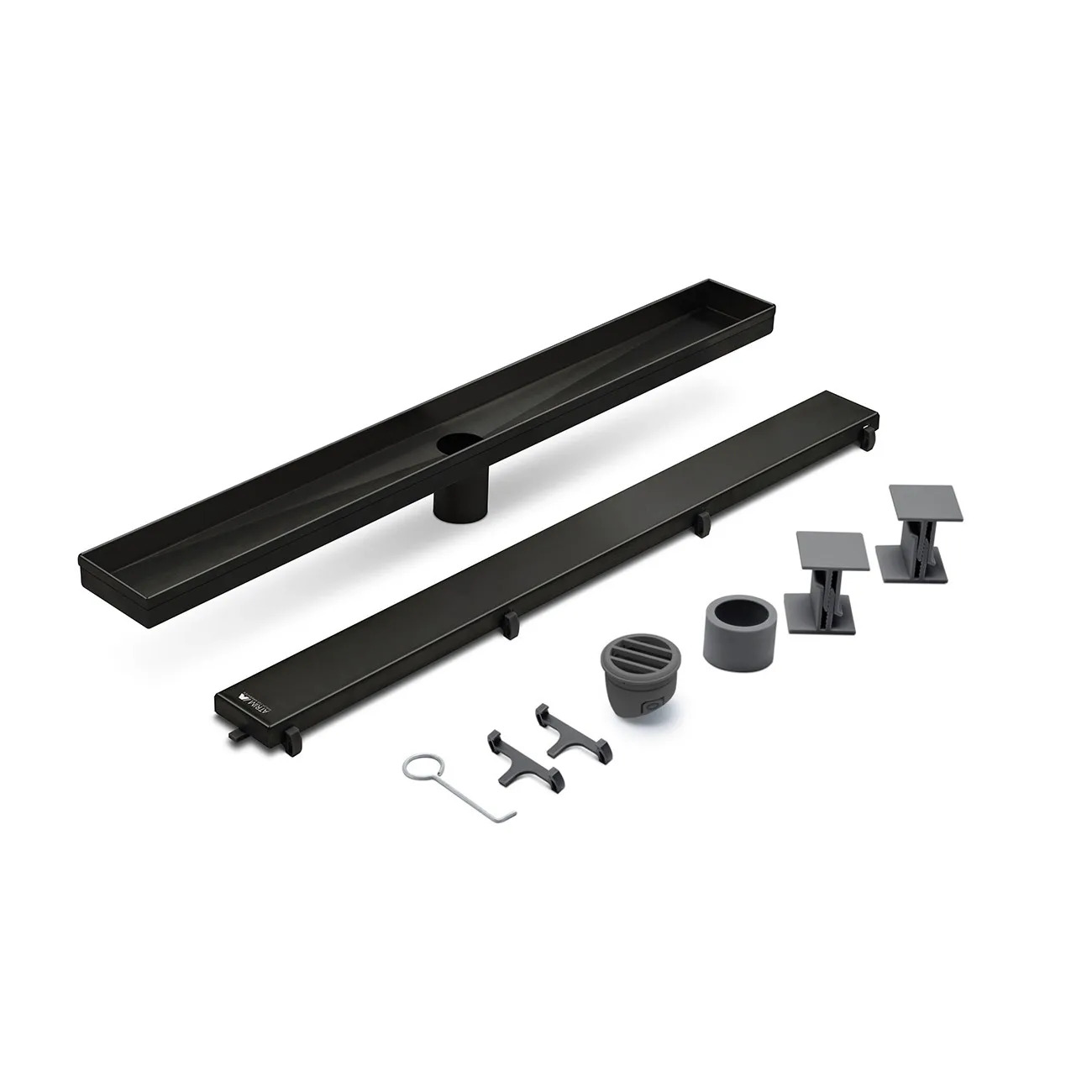 ATRIM - DESAGÜE LINEAL CLÁSICO NEGRO MATE 60 CM - Imagen 2