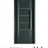 OBLAK - PRIMMA PLUS - PTA SIMPLE 1709 GRAFITO 80X200X10 IZQ