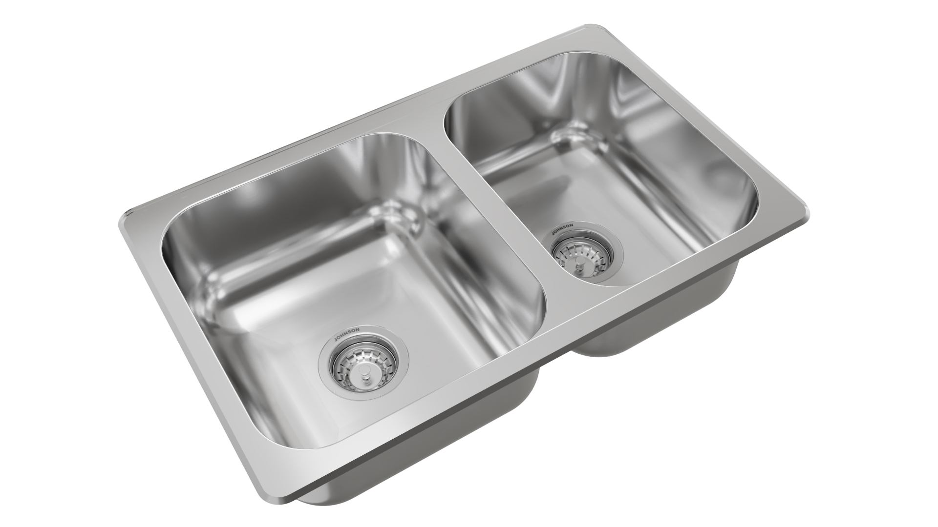 JOHNSON- PILETA DOBLE R63/18F 70.5X43.5X18