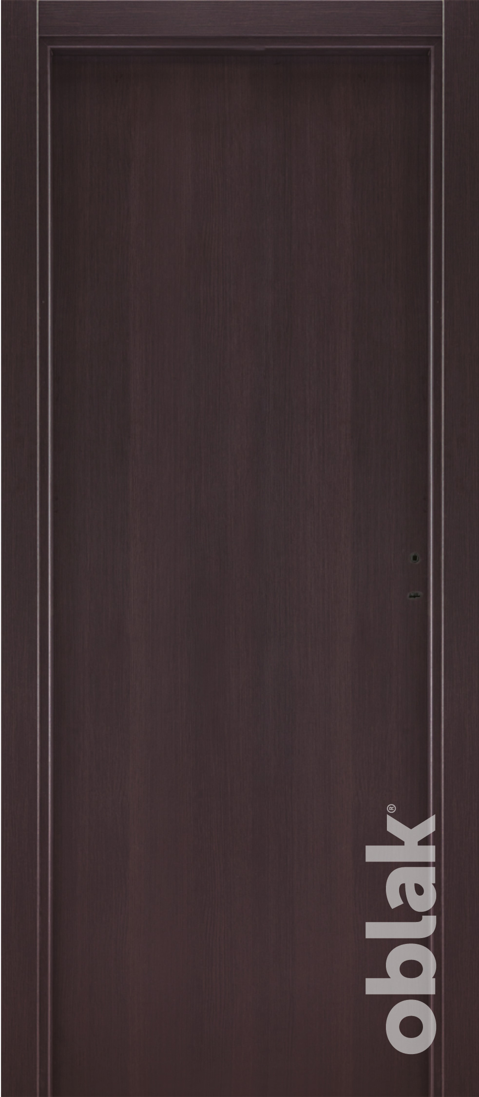 OBLAK - TEKSTURA - PTA. WENGUE 70X200X10 IZQ MM