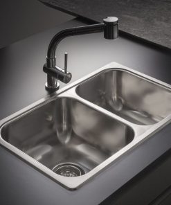 JOHNSON- PILETA DOBLE R63/18F 70.5X43.5X18 - Imagen 3